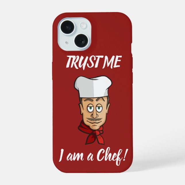 Coque iPhone 15 Chef (Verso)
