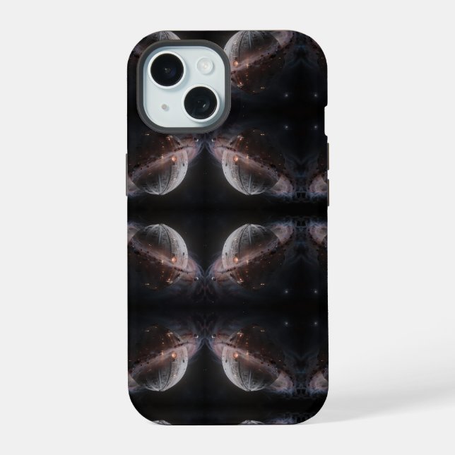 Coque iPhone 15 Chemin Stellaire – Voyage à travers l'univers (Verso)