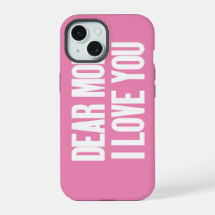 Coque iPhone 15 Chère Maman Je T'Aime