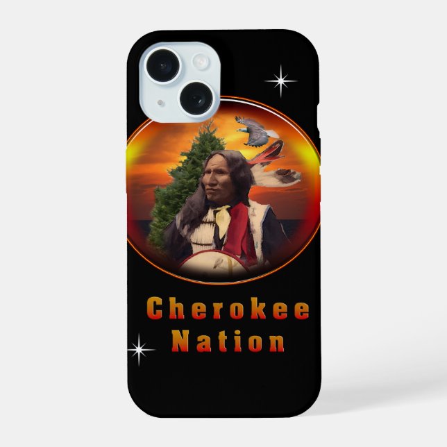 Coque iPhone 15 Cherokee (Verso)