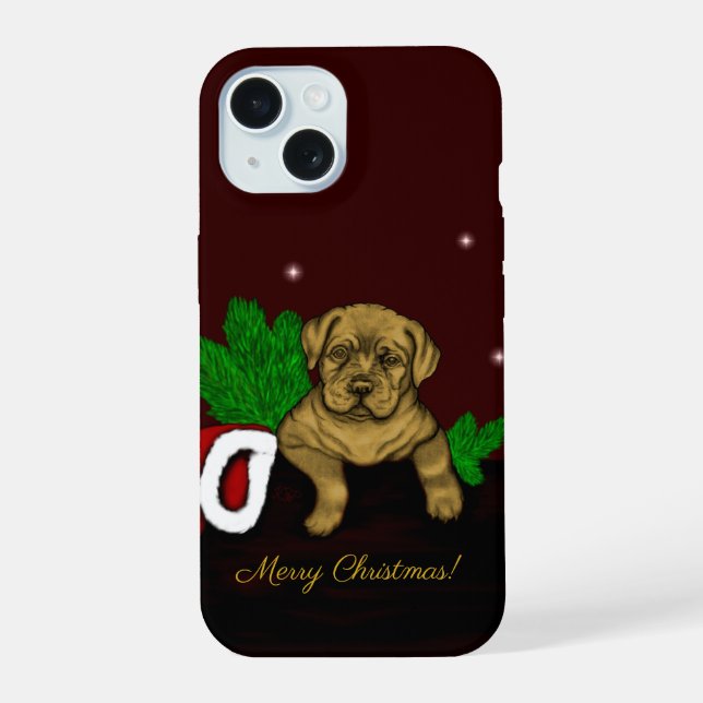 Coque iPhone 15 Chiffre XMas (Verso)