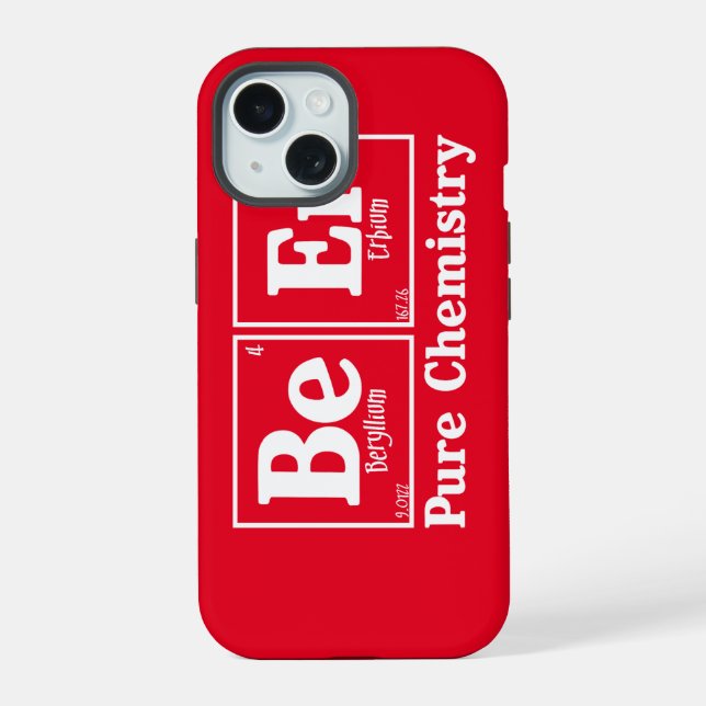 Coque iPhone 15 Chimie pure 2 (Verso)