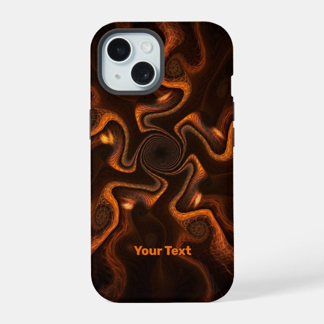 Coque iPhone 15 Chocolat mexicain (Verso)