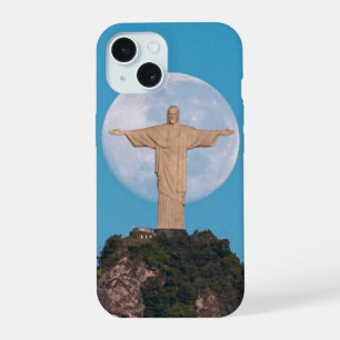 Coque iPhone 15 Christ Rédempteur