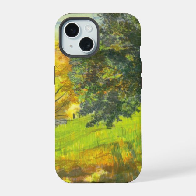 Coque iPhone 15 Chute solaire (Verso)
