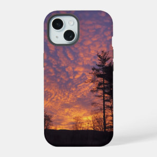 Coque iPhone 15 Ciel de lever de soleil magnifique