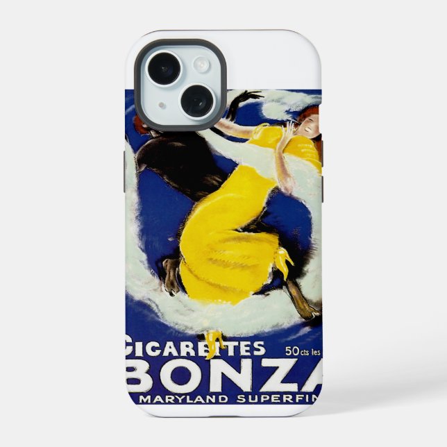 Coque iPhone 15 Cigarettes Bonza (Verso)