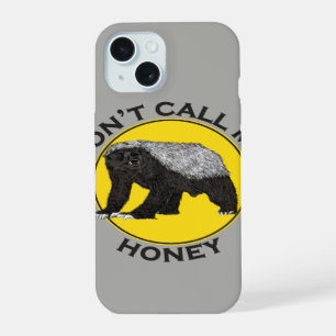 Coque iPhone 15 Citation de blaireau miel badass