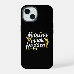 Coque iPhone 15 Citation de gymnastique féminine pour faire arrive
