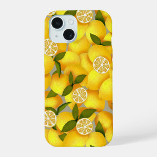 Coque iPhone 15 Citron