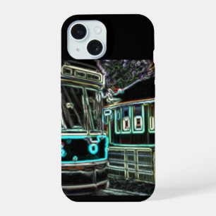Coque iPhone 15 CLRV Neon à stn iPhone 15 Téléphone Case