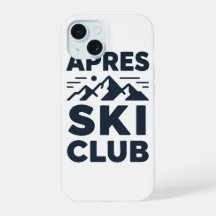 Club de ski après montagne Logo - Hiver personnali