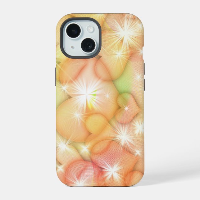 Coque iPhone 15 Coeurs mignons (Verso)