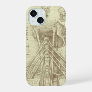 Coque iPhone 15 Colonne vertébrale de l'anatomie humaine de Léonar