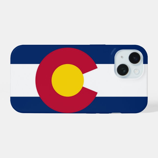 Coque iPhone 15 Colorado (Verso Horizontal)