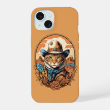 Conception vintage de chats Cowboy
