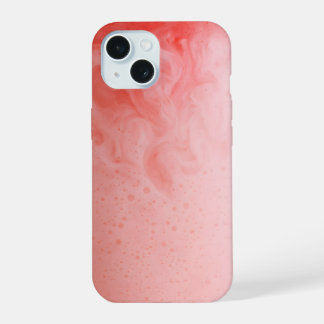 Coque iPhone 15 Cool de tremblement de lait fraise