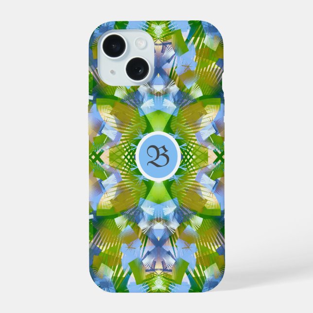Coque iPhone 15 Coque-coque iphone abstrait (Verso)