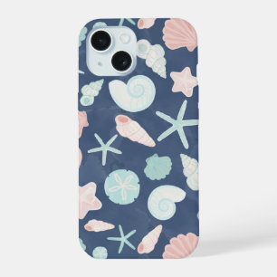 Coque iPhone 15 Coquillages Côtiers Plage & Design Océan