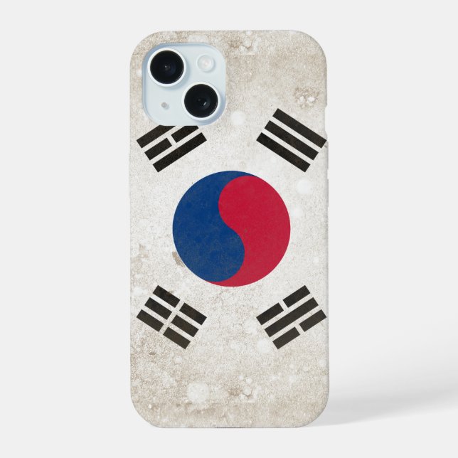 Coque iPhone 15 Corée du Sud (Verso)