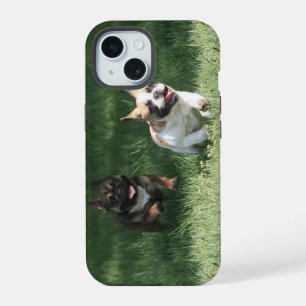 Coque iPhone 15 Course de French Bulldog