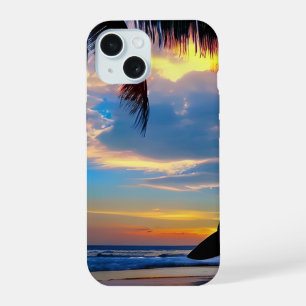 Coque iPhone 15 Couverture téléphonique Ocean Dusk