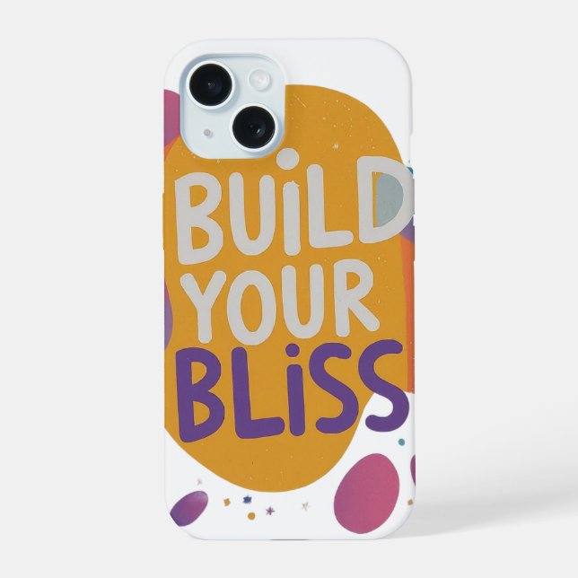 Coque iPhone 15 Créez vos listes (Verso)