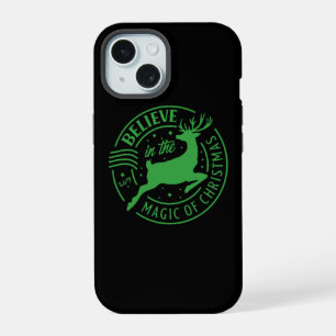 Coque iPhone 15 CROYEZ À LA MAGIE DE... noël