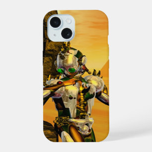 Coque iPhone 15 CYBORG TITAN,DESERT HYPERION Science-fiction Scifi