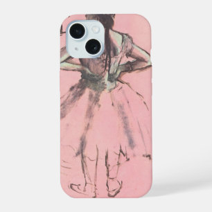 Coque iPhone 15 Danseuse vue de dos, mains sur les hanches par Edg