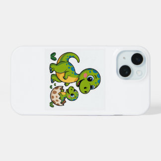 Coque iPhone 15 dinosaure
