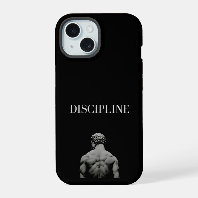 Coque iPhone 15 discipline (Verso)