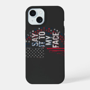Coque iPhone 15 Dites-Le À Mon Visage Campagne Kamala Harris 2024