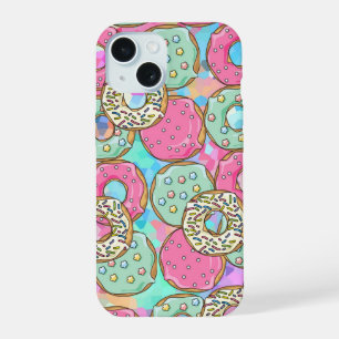 Coque iPhone 15 Donuts, gâteaux, cuisine