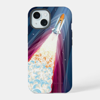 Coque iPhone 15 Double redémarrage (lancement de la navette spatia