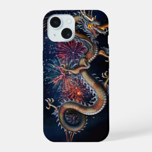 Coque iPhone 15 Dragon Chinois