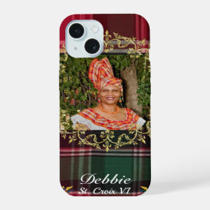Coque iPhone 15 Drapeau des îles Vierges américaines St. Croix Mad