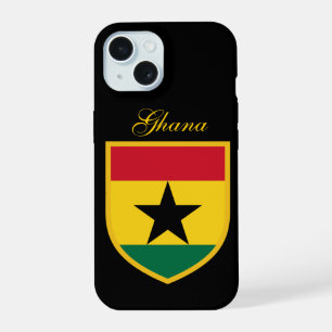 Coque iPhone 15 Drapeau Ghanéen Magnifique