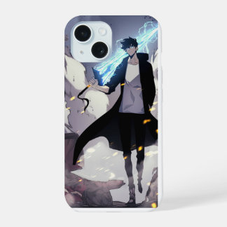 Coque iPhone 15 dynamic warrior standing