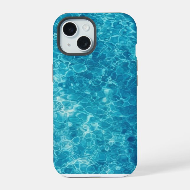 Coque iPhone 15 Eau De La Piscine (Verso)