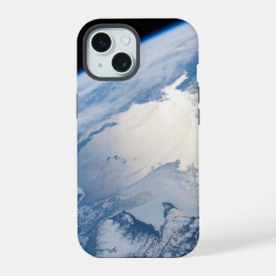 Coque iPhone 15 Éblouissement solaire sur le golfe du Saint-Lauren