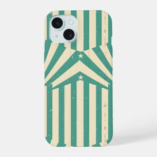 Coque iPhone 15 Éclatement Stellaire Rétro