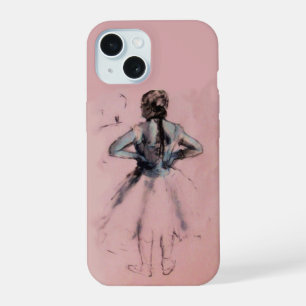 COQUE iPhone 15 ÉCOLE DE DANSE, BALLERINA BALLET DANCER EN ROSE