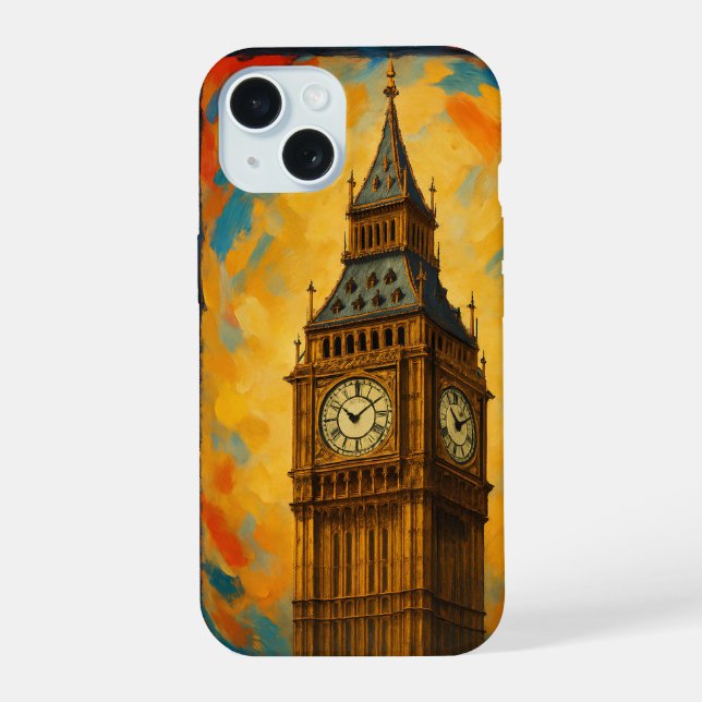 Coque iPhone 15  | Édition de Londres (Verso)