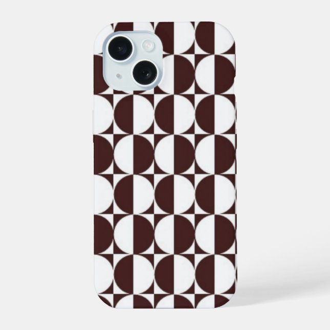 Coque iPhone 15 Édition Havana Brown (Verso)