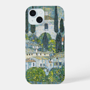 Coque iPhone 15 Église (Kirche) à Cassone par Gustav Klimt