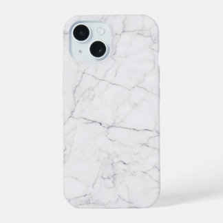 Coque iPhone 15 Elegant White Marble