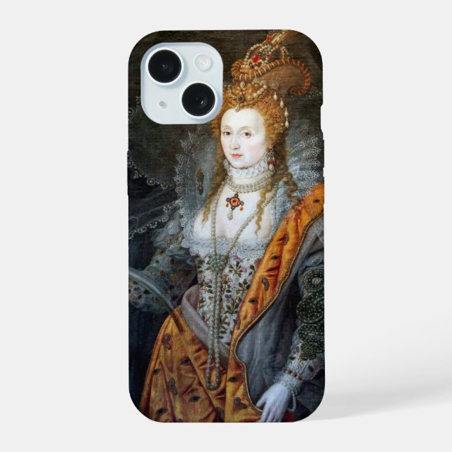 Coque iPhone 15 Elizabeth I  (Verso)