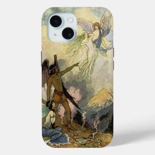 Coque iPhone 15 Éloignez-vous, esprits glacés, volez