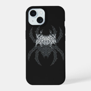 Coque iPhone 15 Emblème gothique athlétique araignée de discipline